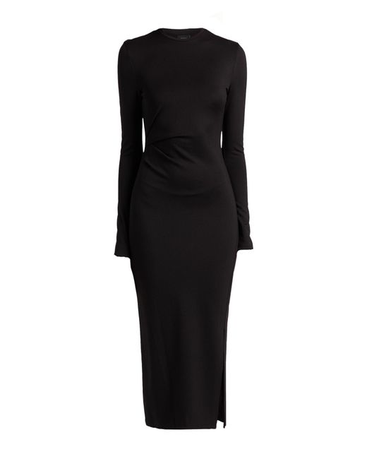 DKNY Black Midi Dress