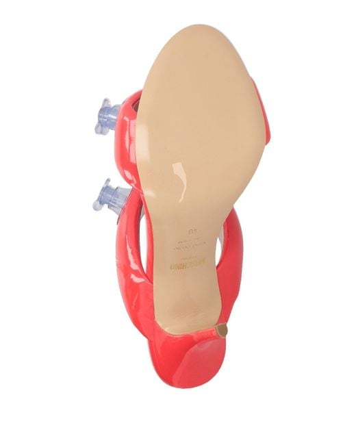 Moschino Pink Sandals
