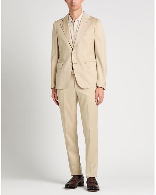 Brian Dales Natural Suit Wool for men