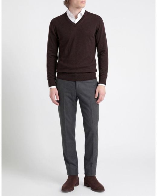 Alpha Studio Pullover in Brown für Herren
