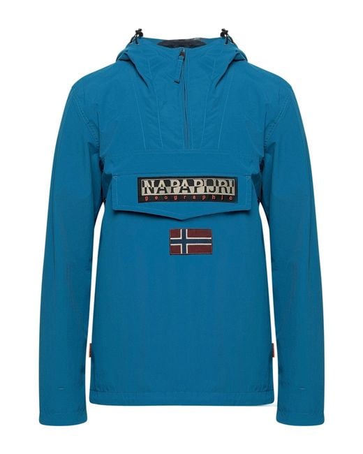 Napapijri Blue Jacket for men
