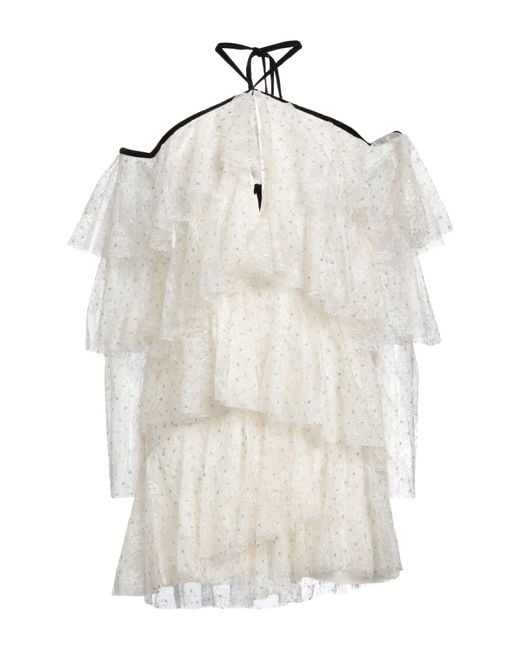 Philosophy Di Lorenzo Serafini White Mini Dress