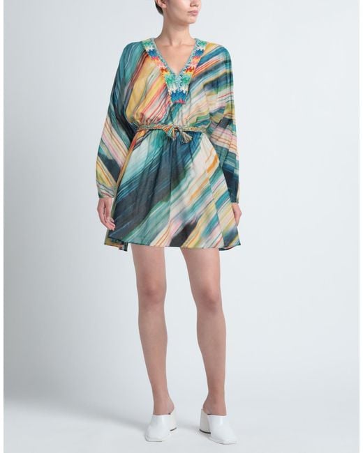 Alanui Blue Mini Dress