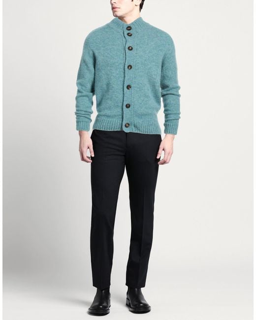 FILIPPO DE LAURENTIIS Blue Cardigans for men