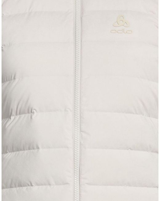 Odlo Gray Puffer Recycled Polyester, Elastane