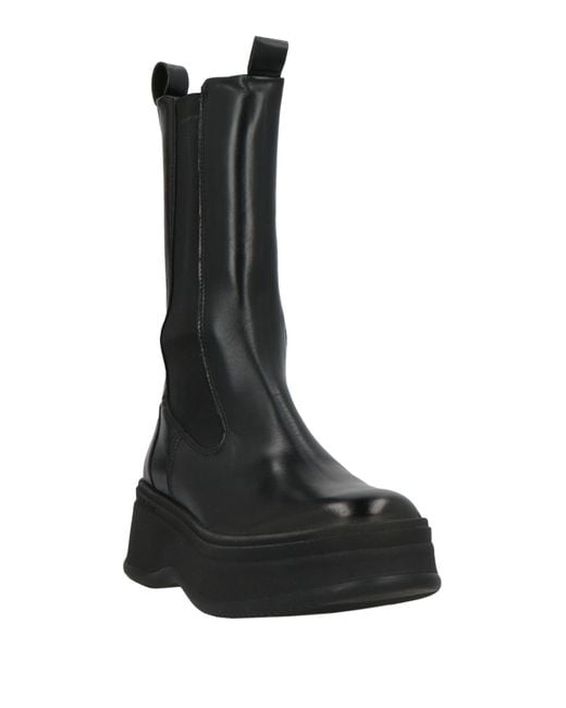 Botines De Caña Alta Calvin Klein de color Black
