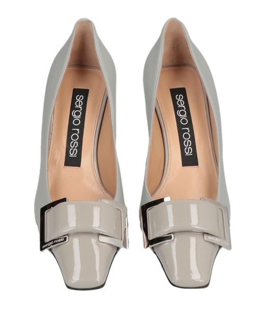 Sergio Rossi White Pumps