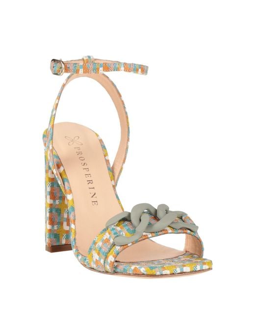 PROSPERINE® Metallic Sandals