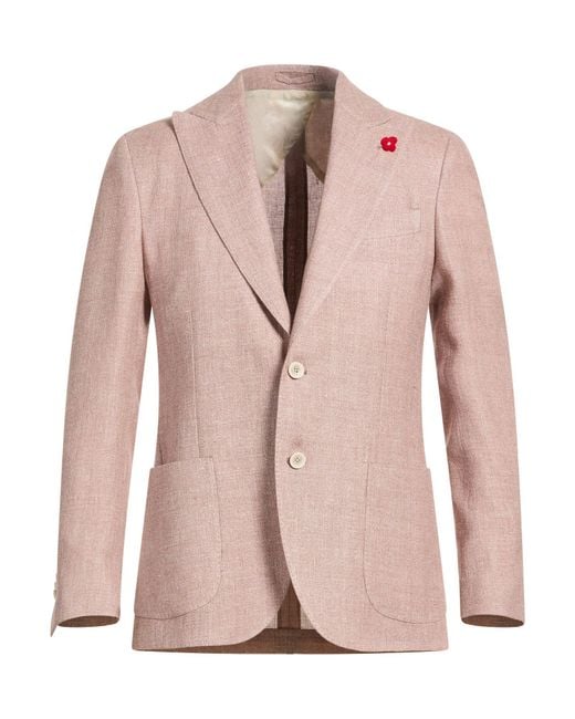 Lardini Pink Blazer for men