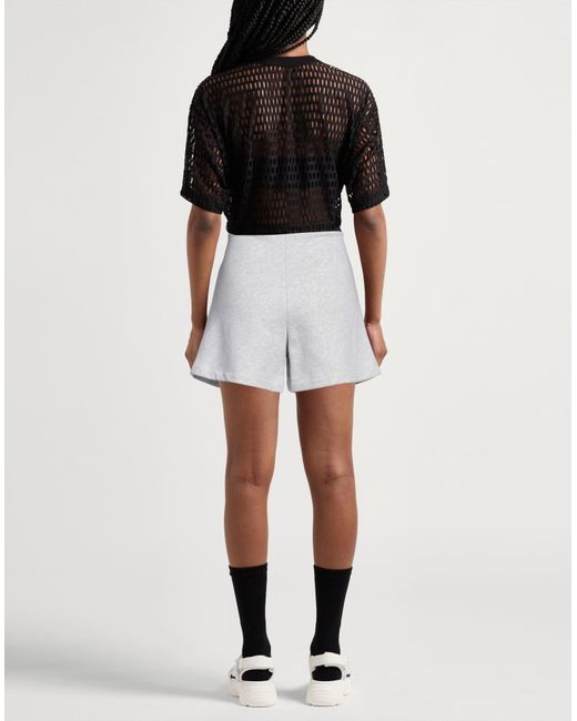 MSGM Black Shorts & Bermudashorts