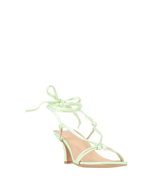 Gaelle Paris Metallic Sandals
