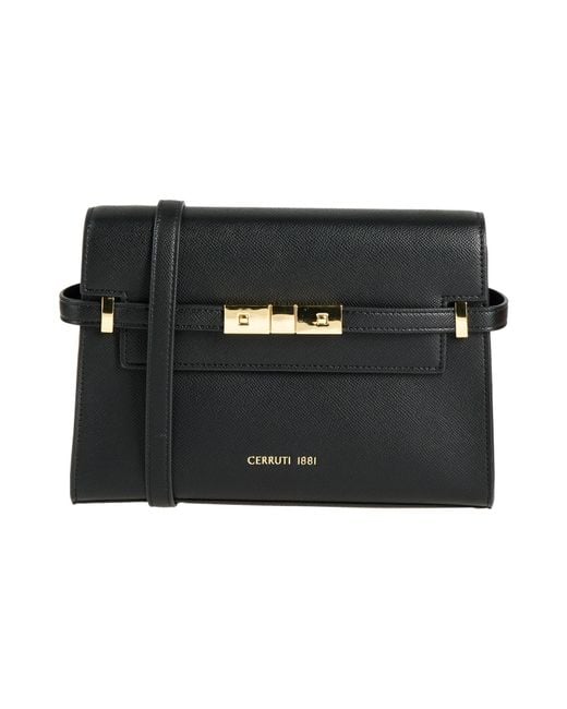 Cerruti 1881 Black Cross-Body Bag