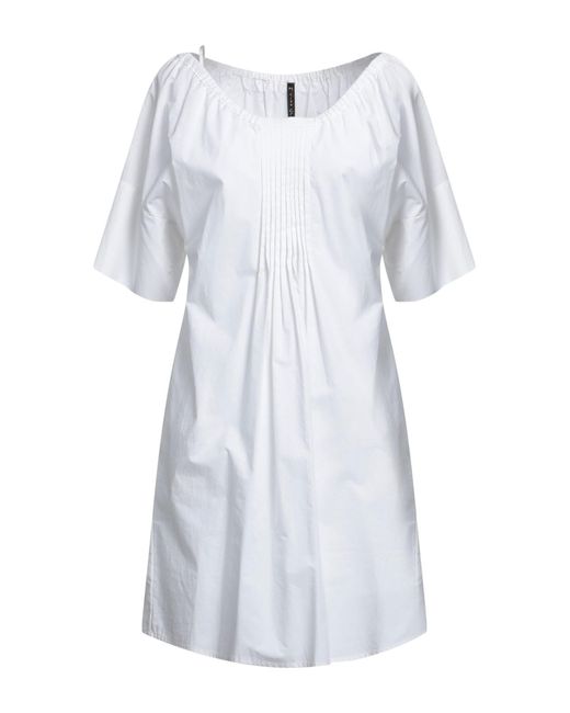 Manila Grace White Mini Dress