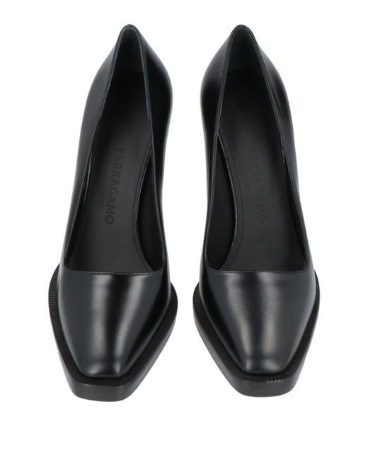 Ferragamo Black Pumps