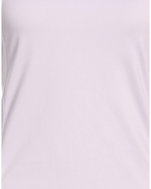 DKNY Purple Tank Top Polyester, Elastane