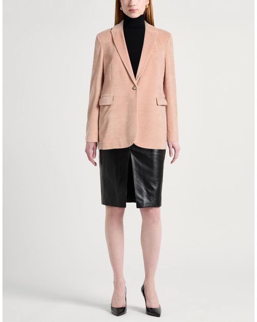 Circolo 1901 Pink Blazer Cotton, Polyester
