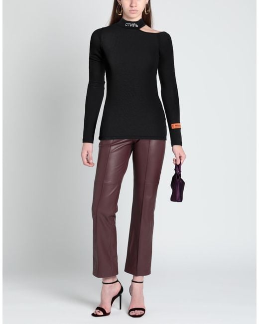 Heron Preston Black Turtleneck