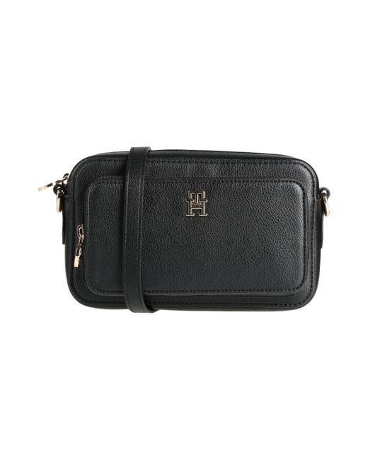 Tommy Hilfiger Black Cross-Body Bag Polyurethane