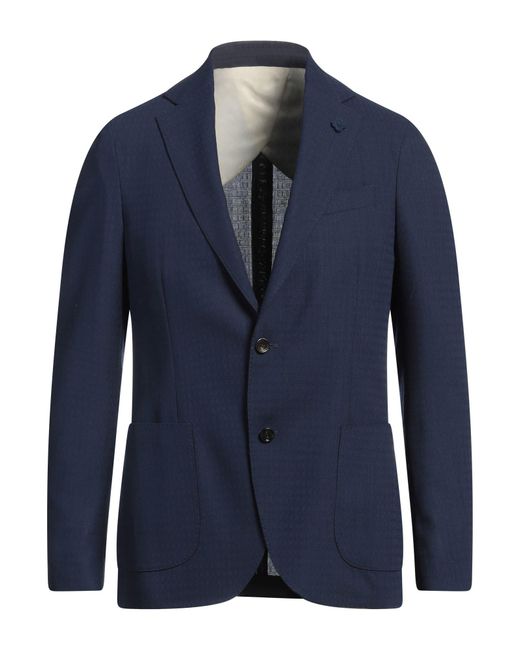 Lardini Blue Blazer for men