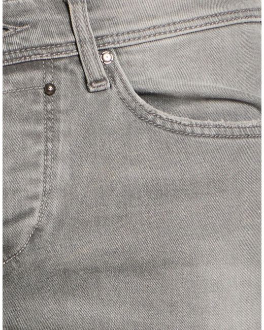 0/zero Construction Gray Jeans Cotton, Elastane for men