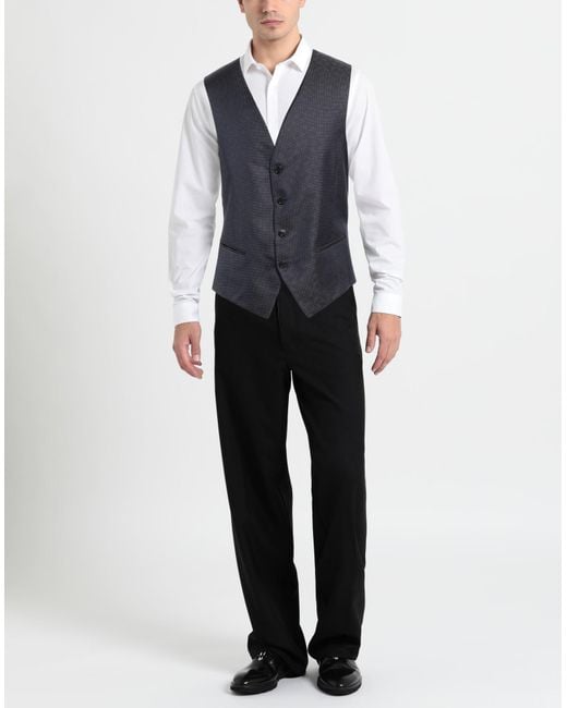Pal Zileri Blue Waistcoat for men