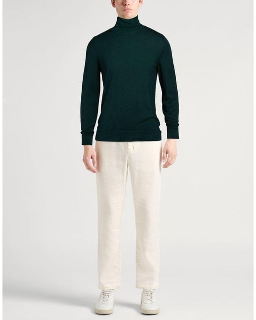 Drumohr Green Turtleneck for men