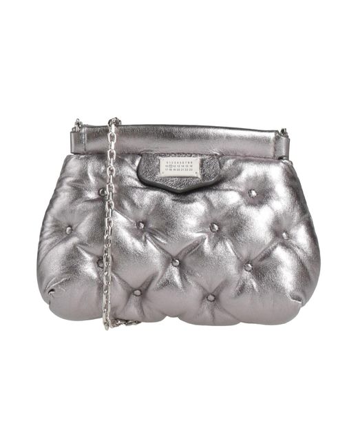 Maison Margiela Gray Cross-Body Bag Ovine Leather