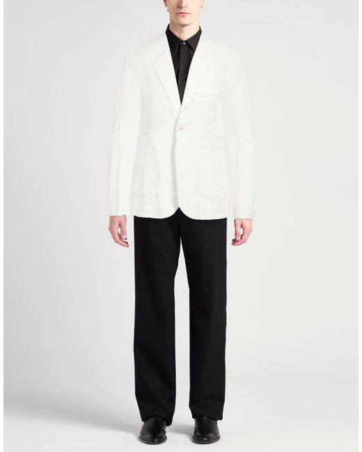 Nostrasantissima White Blazers for men