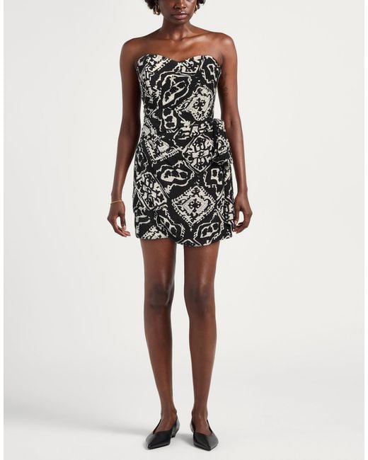 Rodebjer Black Mini Dress Silk