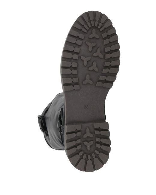Anima Black Boot Leather