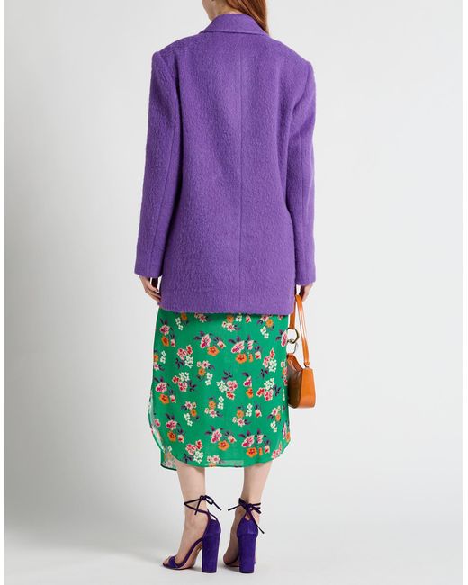 MSGM Purple Coat