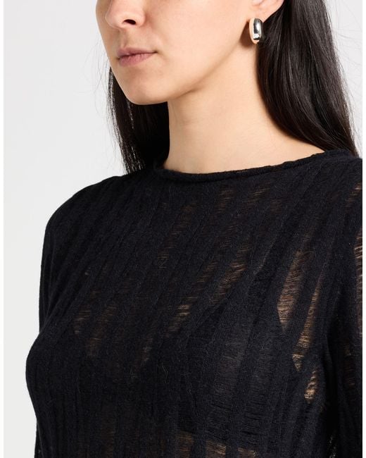 Alpha Studio Black Sweater