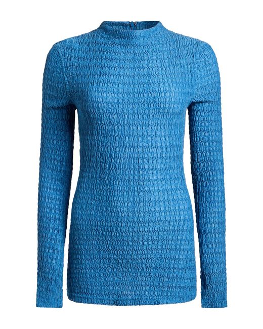 IVY & OAK Blue Azure Top Organic Cotton, Recycled Polyamide, Elastane, Polyester, Elastomultiester