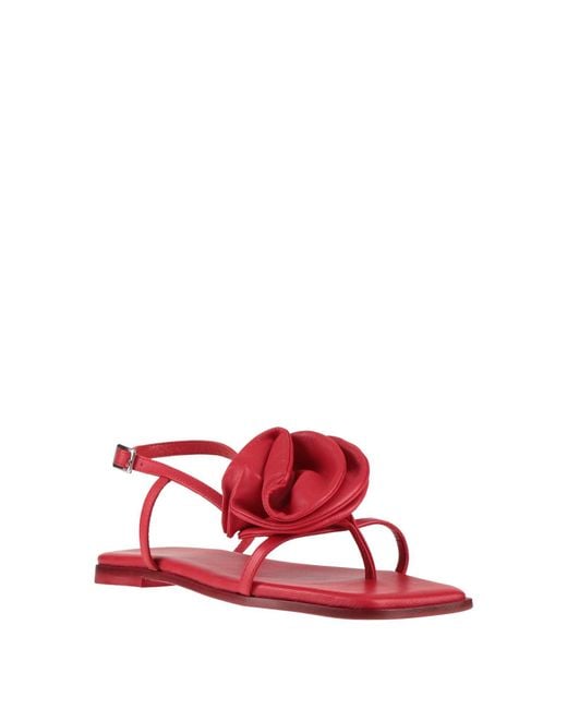 Vic Matié Red Thong Sandals
