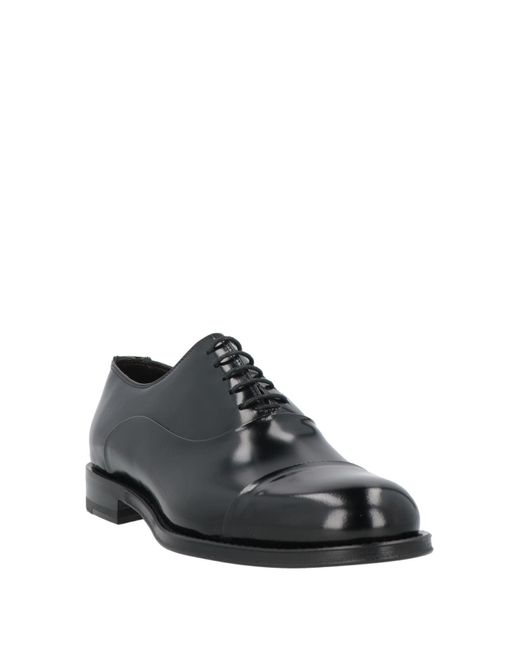 Tagliatore Black Lace-up Shoes for men