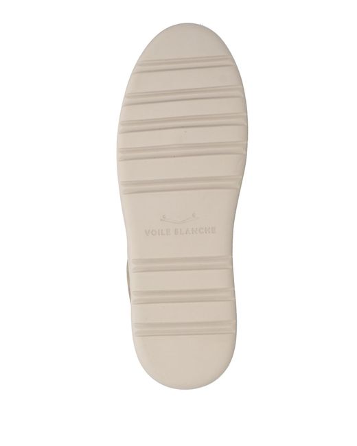 Voile Blanche Brown Khaki Sneakers Leather for men