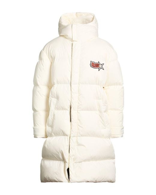 Herno Natural Ivory Puffer Polyamide for men
