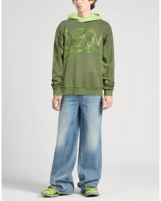 Sudadera DISCLAIMER de hombre de color Green
