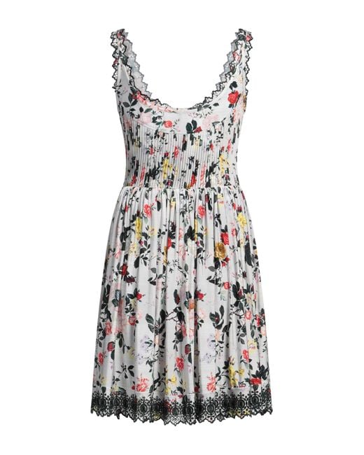 Rabanne White Mini Dress Polyamide, Elastane