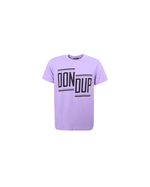 Dondup T-shirts in Purple für Herren