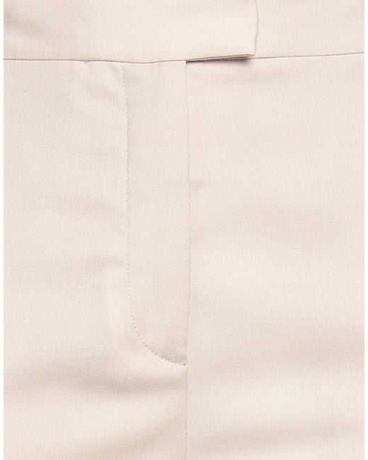 Barbara Bui White Pants Polyester, Wool, Elastane
