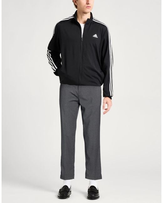 Saucony Gray Pants Polyester, Wool, Elastane for men
