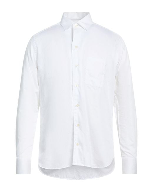 Guy Rover White Shirt Cotton for men