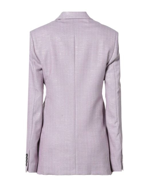 MSGM Purple Blazer