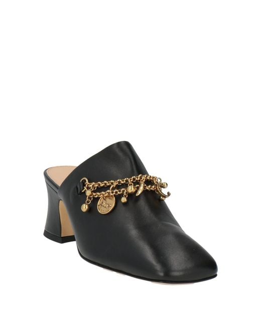 Chloé Black Mules & Clogs