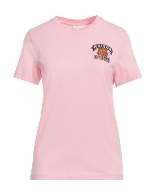 Maison Kitsuné Pink T-shirts
