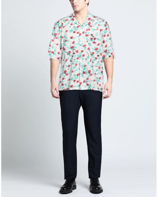 Marni White Light Shirt Cotton for men