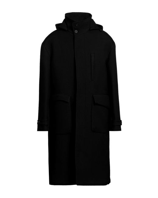 Hevò Black Coat for men