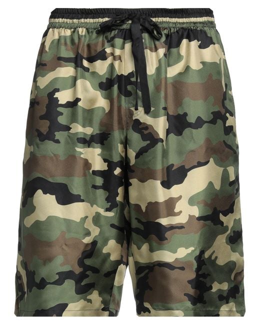Dolce & Gabbana Green Shorts & Bermuda Shorts for men