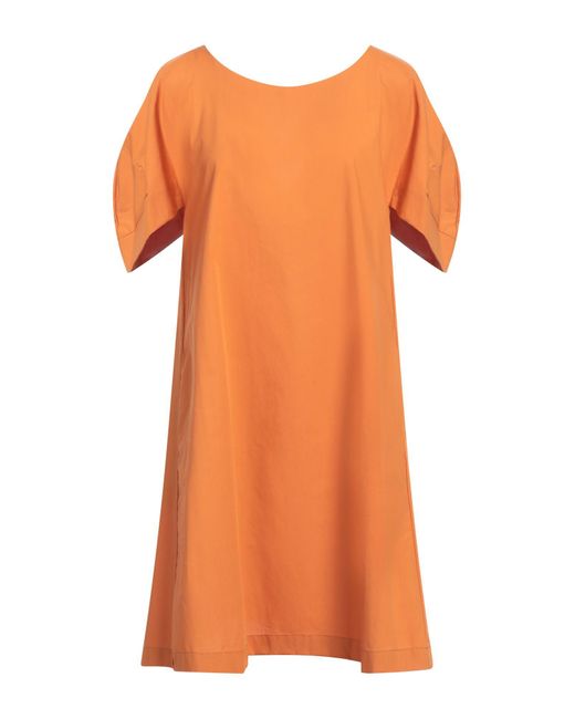 MEIMEIJ Orange Mini Dress